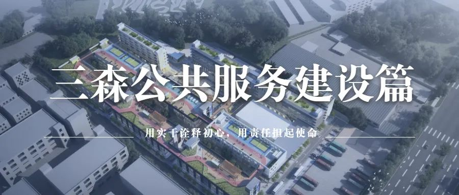 三森公共服務(wù)建設(shè)篇 | 助力推進城市公共服務(wù)體系建設(shè)高質(zhì)量發(fā)展